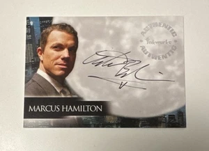 Angel Inkworks Autographed Card A36 Adam Baldwin as Marcus Hamilton BTVS - Picture 1 of 2