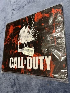 Call of duty Gamer Computer Mouse Pad Mat Red Black Skull 25x 30 Cm A28 - Picture 1 of 6