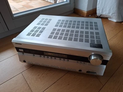 Onkyo TX SR 606, 7.1- AV Receiver, Silber mit Fernbedienung und Anleitung - Bild 1 von 4
