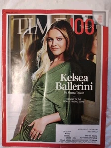 TIME MAGAZINE 100 NEXT SEPT 25 Th 2023 KELSEA BALLERINI - Picture 1 of 2