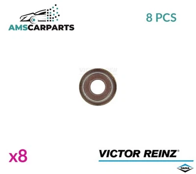 VALVE STEM SEAL SET 70-38628-00 VICTOR REINZ 8PCS NEW OE REPLACEMENT - Image 1 of 4