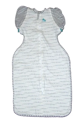 Brazos Love to Dream Swaddle Up gris a rayas transición 50/50 grandes 19-24 libras Foto 1 de 2