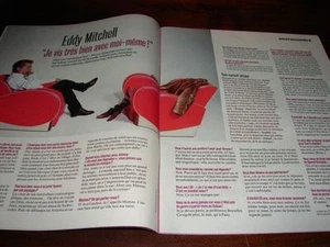 EDDY MITCHELL - ARTICLE DE MAGAZINE EN TETE A TETE !!!! - Imagen 1 de 1