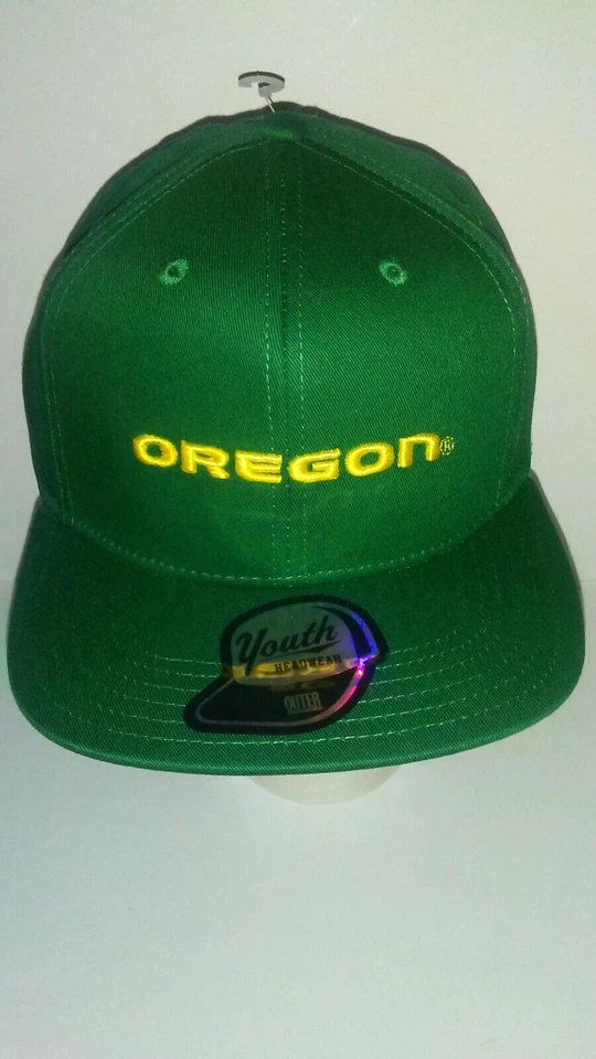 NCAA by Outerstuff NCAA Oregon Ducks Youth Boys "Retro Bar" Script Flatbrim S...