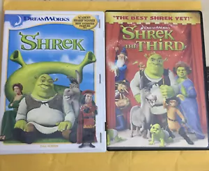 Shrek & Shrek the third dvd lot - Picture 1 of 8