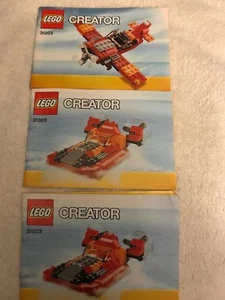 LEGO Creator 31003 Instruction MANUAL ONLY No Bricks - Picture 1 of 1