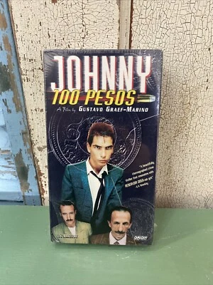 Johnny 100 Pesos VHS Armando Araiza Patricia Rivera Brand New Promo Rare - Image 1 of 4