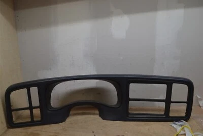 99-02 Silverado Sierra Suburban Tahoe Yukon Tamaño Completo Tablero Borde Bisel Azul OEM Foto 1 de 4