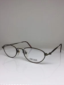Vintage Matsuda 2877 Cat Eye Eyeglasses C. AG Brushed Antique Gold 49-20mm Japan - Picture 1 of 12
