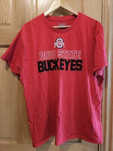 Vintage Men's Champion Scarlet Ohio State Buckeyes High Motor T-Shirt XL - Picture 1 of 3
