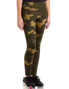 NUEVO CON ETIQUETAS $70 Mujer Reebok Leggings Yoga Active Crossfit Leggings Verde Camuflaje XS - Imagen 1 de 11