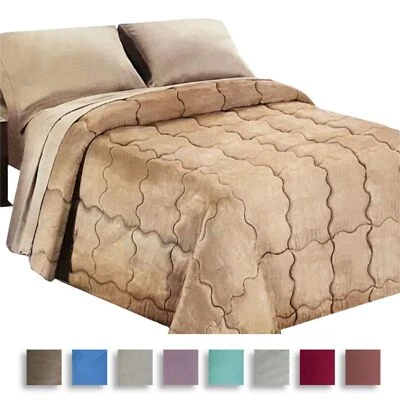 Piumone trapunta invernale Velluto Marzotto singolo matrimoniale ,piazza e mezza