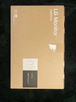 LG 22MR410-B 22" Full HD Monitor - Black - Open Box - Image 1 of 4
