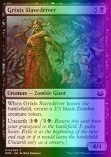 Magic the Gathering MTG Grixis Slavedriver (74) Modern Masters 2017   LP FOIL