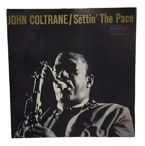 John Coltrane Settin The Pace EX Prestige PRLP-7213 1st Press 1961 Fireworks Lbl - Imagen 1 de 8