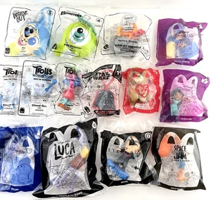 McDonald's Happy Meal Juguete Lote 14 Luca Snoopy Space Jam Disney Princesa Star Wars - Imagen 1 de 6