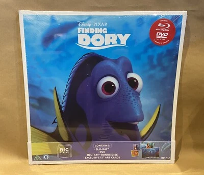 Finding Dory Big Sleeve Edition - [Blu Ray & DVD] + EXCLUSIVE 12" ART CARDS - Image 1 of 2