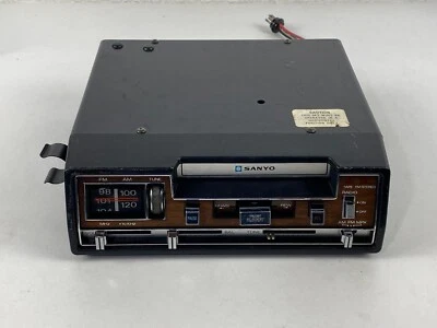 Vintage Sanyo Ft-433 Stereo Car Radio Cassette Recorder Japan Rare - Image 1 of 4