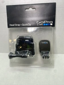 New Sealed Genuine GoPro Head Strap + QuickClip ACHOM-001 - Picture 1 of 3