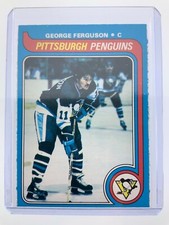 1979-80 George Ferguson 139 OPC Pittsburgh Penguins O-Pee-Chee Hockey Card 0508M