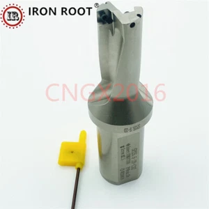 IRONROOT 1P C32-2D31 SP CNC Turning Milling Tool Indexable Drill U Drill SPMG - Picture 1 of 6