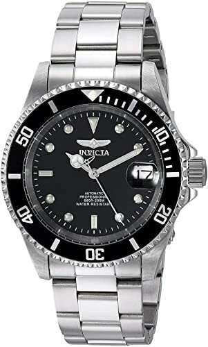 Invicta 8926OB Pro Diver schwarzes Zifferblatt Edelstahl automatische Herrenuhr - Bild 1 von 1