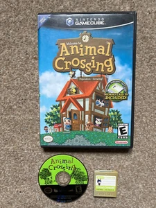 Animal Crossing Gamecube (NTSC US USA Version) - WITH MEMORY CARD - VERY RARE - Picture 1 of 7