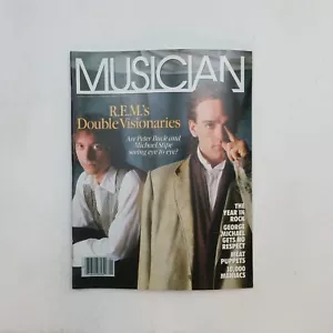 MUSICIAN Magazine JAN 1988 No.111 feat. R.E.M. / GEORGE MICHAEL / 10,000 MANIACS - Imagen 1 de 3