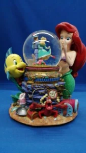 Disney Ariel snow globe disney Ariel snow globe partially damaged withoutbox JPN - Picture 1 of 4
