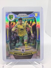 2021-2022 Panini EPL Prizm Dimitrios Giannoulis Silver Prizm Rookie Card