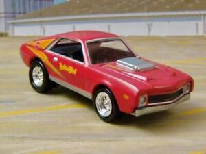 1969 69 American Motors AMX Super Stock Lightning Bolt 1/64 Scale Limited Edit I