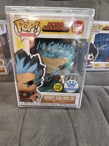 Infinite Deku with Eri (Glows in the Dark) Signed And Remarked By Justin Briner - Picture 1 of 6
