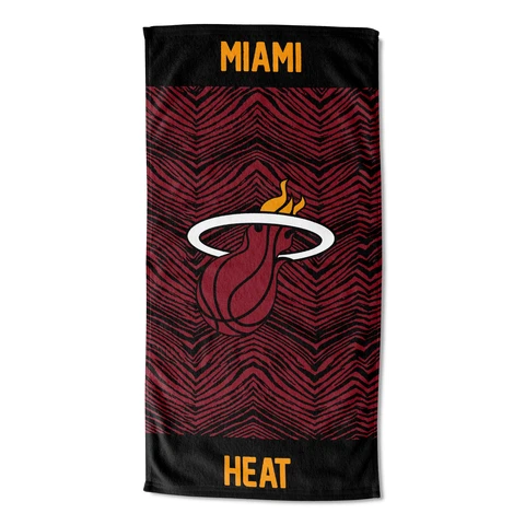 Northwest NBA Miami Heat State Line Beach Towel, 30x60 Cover