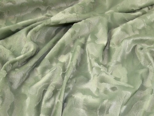 Minerva Velboa Faux Fur Fabric Mint Green - per metre