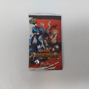 My Hero Academia CCG: Series 2 Crimson Rampage Booster Pack - Picture 1 of 4
