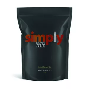 Kit de cerveza Simply Brown Ale 1,8 kg hace 40 pintas (23 litros) - cerveza casera - Imagen 1 de 1