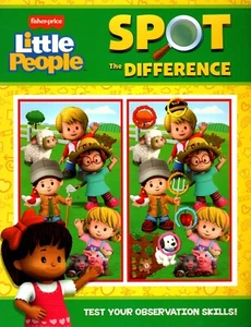 Little People - Spot the Difference - Test Your Observation Skills! Picture Book - Picture 1 of 2
