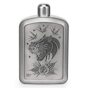 Royal Selangor Ink Collection Flasque en étain édition limitée Taco Joe Panther - Picture 1 of 1