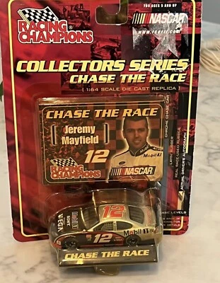 Jeremy Mayfield #12 NASCAR 2001 diecast 1/64 coche de stock con tarjeta móvil 1 nuevo Foto 1 de 3