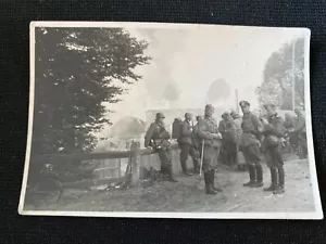 German Soldiers In Janów Lubelski Poland after Occupation Invasion of Poland - Picture 1 of 6