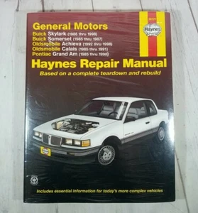 Buick Oldsmobile Pontiac GM 1985-1998 Haynes Auto Repair Manual New 38025 - Bild 1 von 12