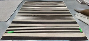 BLACK / BONE 8'-0" x 10'-0" Stained Rug, Reduced Price 1172773108 CY6062-216-810 - Picture 1 of 4