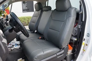 TOYOTA TUNDRA 2014 VINYL CUSTOM MADE FIT SEAT COVER - Picture 1 of 5