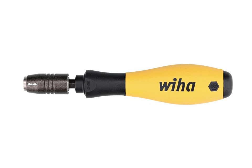 Wiha 38701 SoftFinish ESD CentroFix Bit Holding Driver 1/4" x 38mm - Image 1 of 1