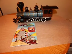 G Scale Bachmann BLUE GOLD RUSH 4-6-0 STEAM LOCOMOTIVE #14 ENGINE - WORKING - Picture 1 of 11