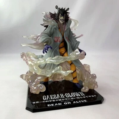 BANDAI Figuarts ZERO Caesar Clown Action Figure One Piece Punk Hazard - Immagine 1 di 4