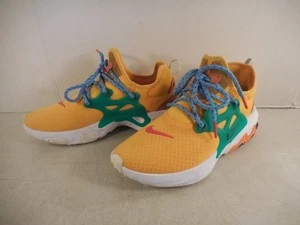 NIKE React Presto University Gold Mens 7.5 Sneakers Shoes AV2605-701 CLEAN* - Picture 1 of 14