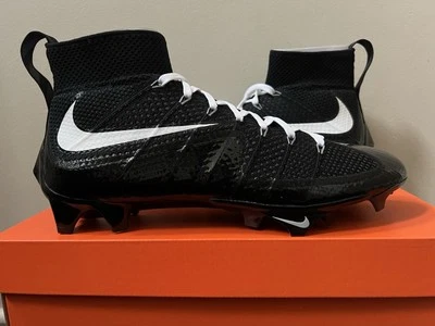 Nike Vapor Edge 360 Untouchable Football Cleats Black White Volt FQ0235-001 - Image 1 of 4