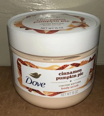 Exfoliante corporal Dove Holiday Treats canela pastel calabaza edición limitada sellado NUEVO Foto 1 de 4