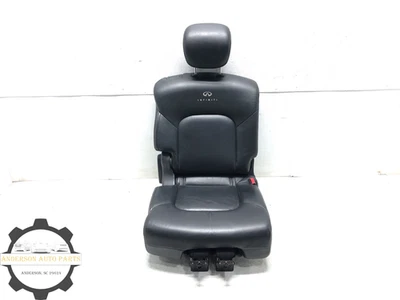 2011-2012 INFINITI QX56 PASSAGEIRO DIREITO TRASEIRO SEGUNDA SEGUNDA FILA CONJUNTO DE ASSENTO FABRICANTE DE EQUIPAMENTO ORIGINAL - Imagem 1 de 4